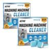 Washing Machine Cleaner Descaler 48 Pack – Value Size Deep Cleaning Tablets For HE Front Loader & Top Load Washer, Septic Safe Eco-Friendly Deodorizer, Clean Inside Drum And Laundry Tub Seal – 48 Count